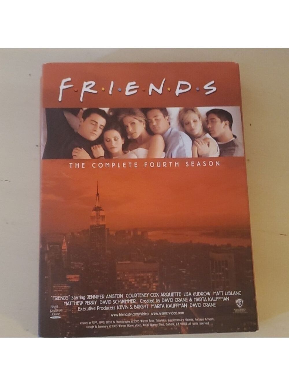 Friends Season 4 DVD Set The Complete Fourth Season